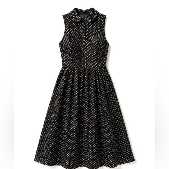 The Limited Polka Dot Black and White Dress size 4 fully lined and lightweight - Picture 1 of 10